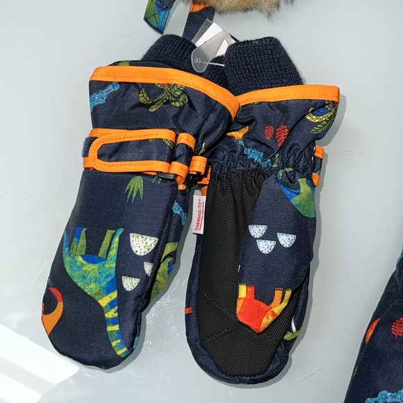 CHILDRENS PLACE 3T BOYS JACKET / GLOVES / FLEECE/ HAT SET NWT MSRP $110 - Picture 11 of 14